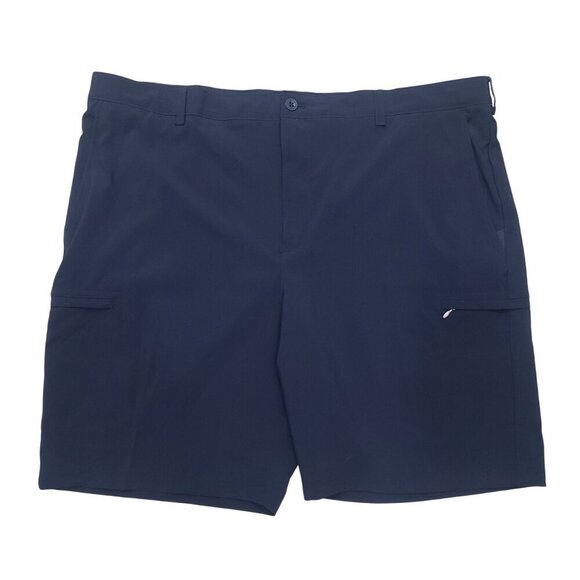Izod Golf Cargo Shorts Swing Flex 9" Stretch 6 Pocket Blue Mens Size 44 NWT $70 - Picture 1 of 11